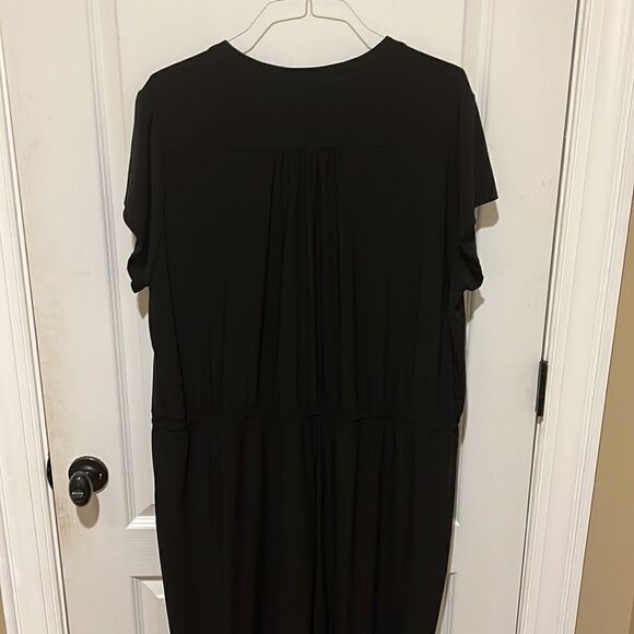 New Spense Woman Black Jumpsuit Jogger style bottom - Picture 8 of 14